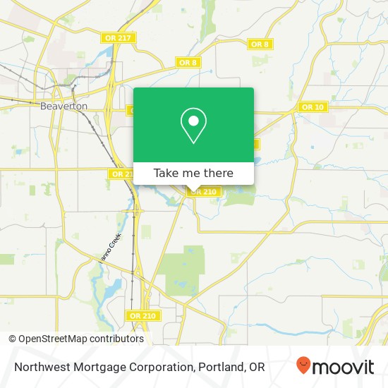 Mapa de Northwest Mortgage Corporation