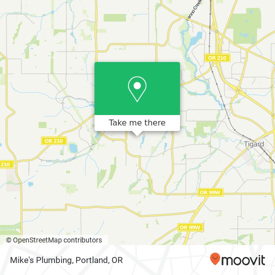 Mapa de Mike's Plumbing