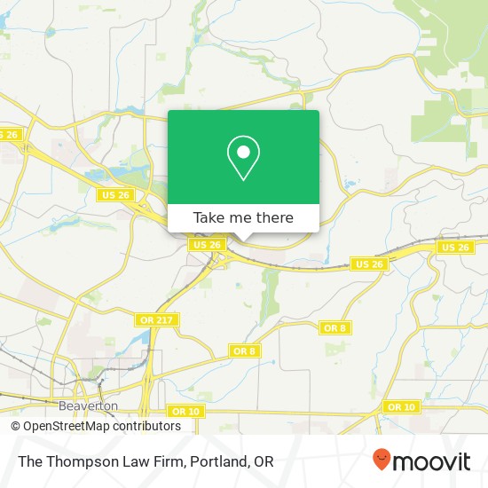 Mapa de The Thompson Law Firm