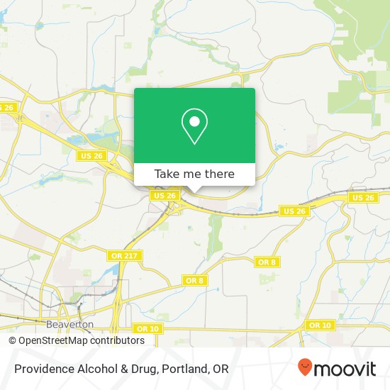 Mapa de Providence Alcohol & Drug