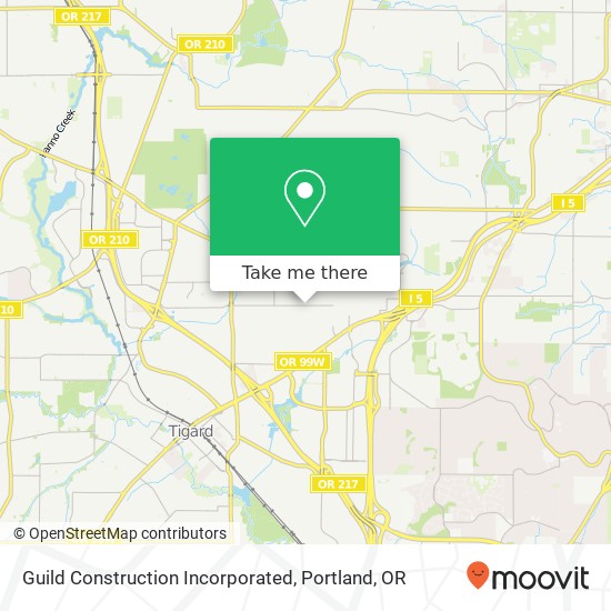 Mapa de Guild Construction Incorporated