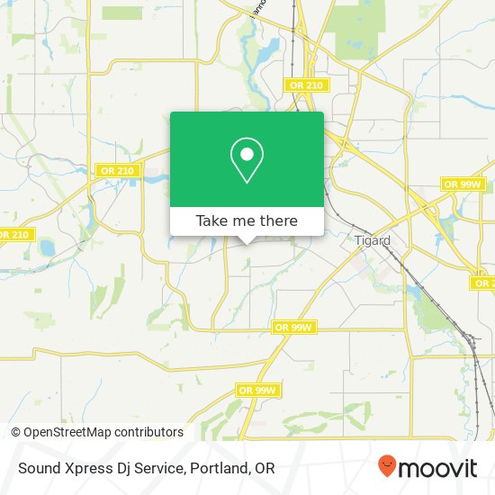 Sound Xpress Dj Service map