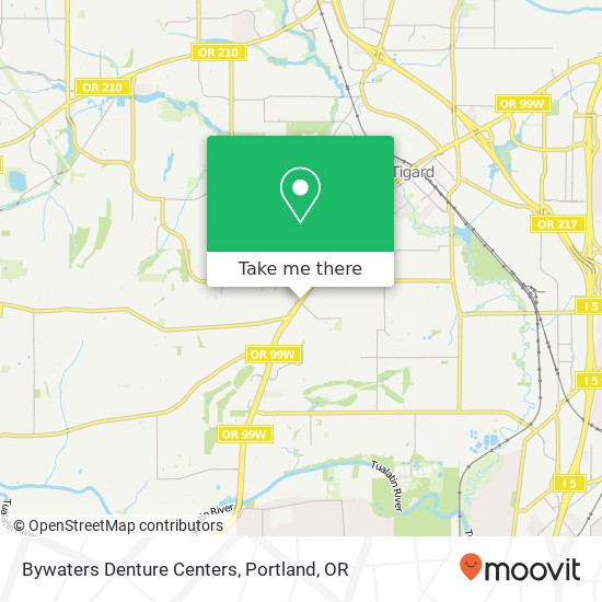 Bywaters Denture Centers map