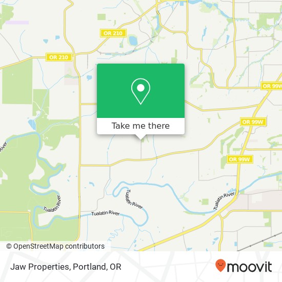 Jaw Properties map