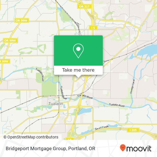 Mapa de Bridgeport Mortgage Group