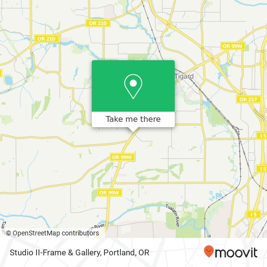Mapa de Studio II-Frame & Gallery