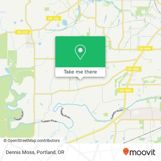 Dennis Moss map