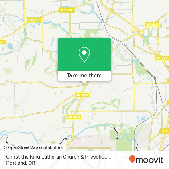 Christ the King Lutheran Church & Preschool map