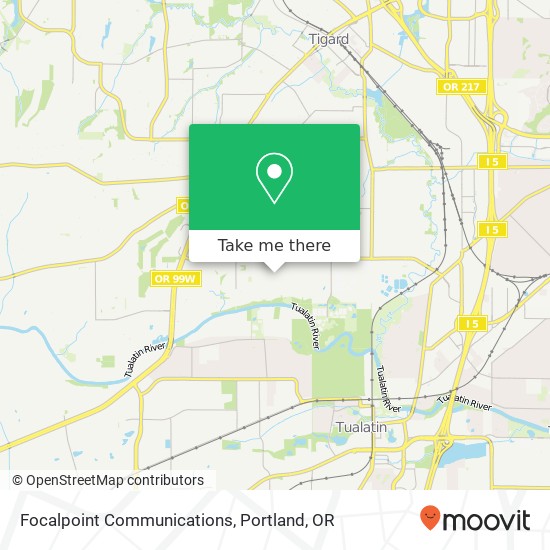 Focalpoint Communications map