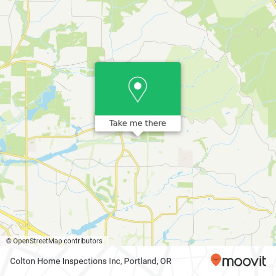 Mapa de Colton Home Inspections Inc