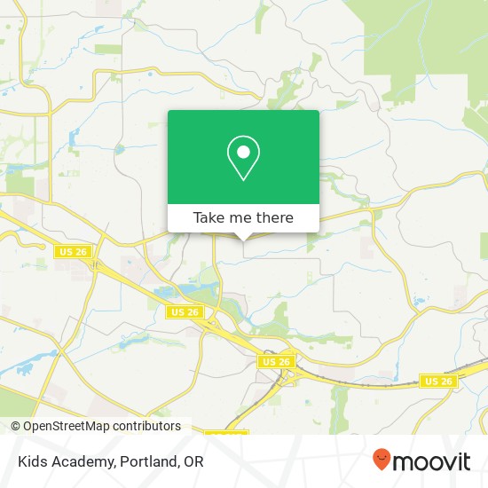 Mapa de Kids Academy