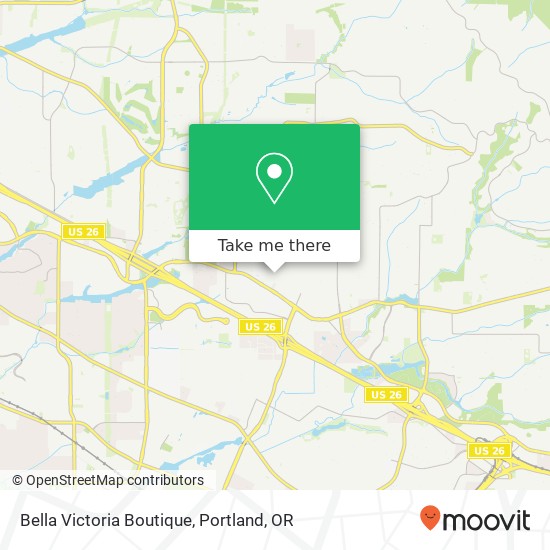 Mapa de Bella Victoria Boutique