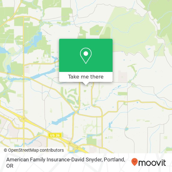 Mapa de American Family Insurance-David Snyder