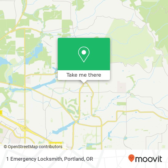 1 Emergency Locksmith map