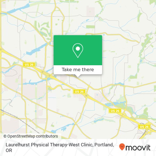 Mapa de Laurelhurst Physical Therapy-West Clinic