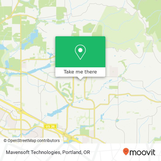 Mapa de Mavensoft Technologies