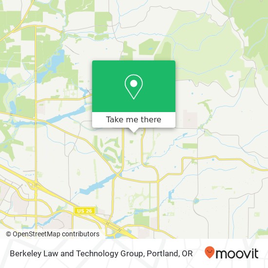 Berkeley Law and Technology Group map