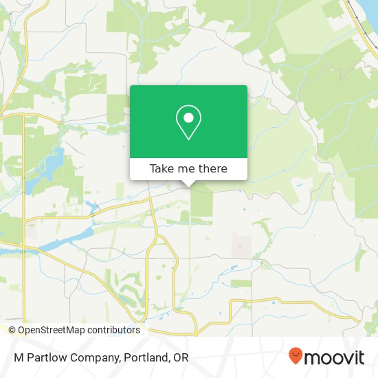 M Partlow Company map