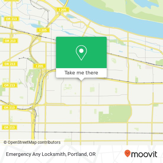 Emergency Any Locksmith map