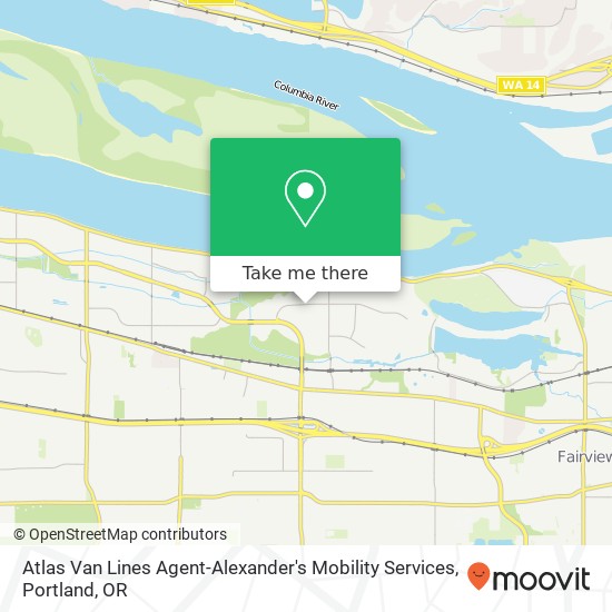 Atlas Van Lines Agent-Alexander's Mobility Services map