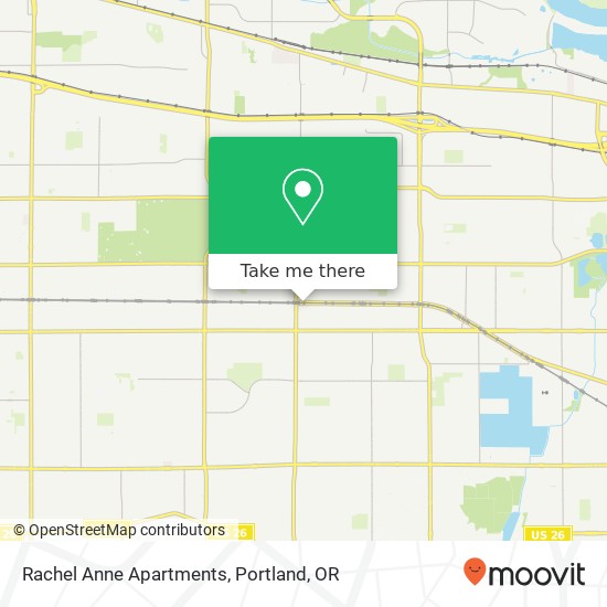 Rachel Anne Apartments map