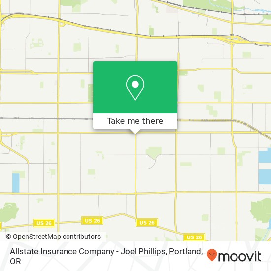 Mapa de Allstate Insurance Company - Joel Phillips