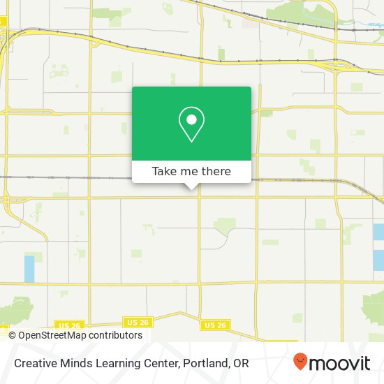 Mapa de Creative Minds Learning Center