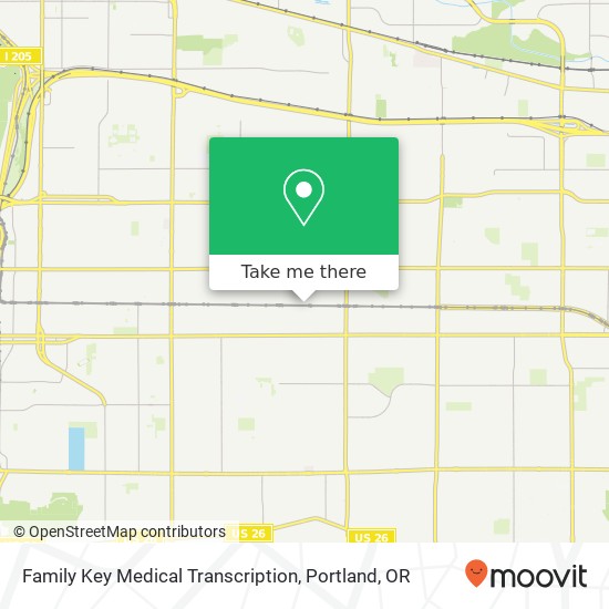 Mapa de Family Key Medical Transcription