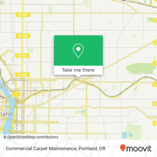 Commercial Carpet Maintenance map