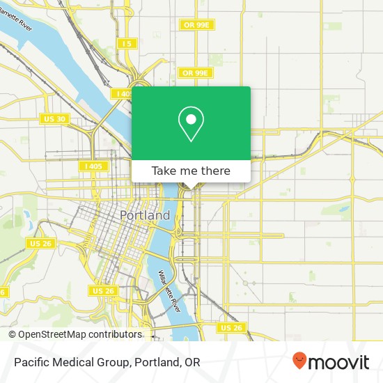Pacific Medical Group map
