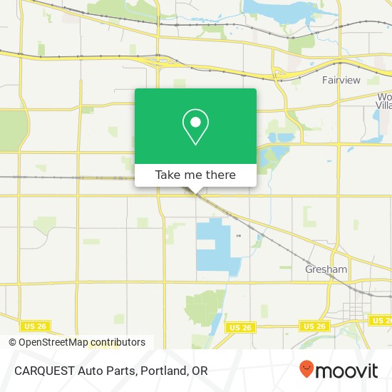 CARQUEST Auto Parts map