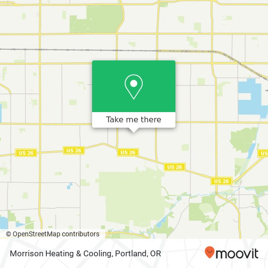 Morrison Heating & Cooling map