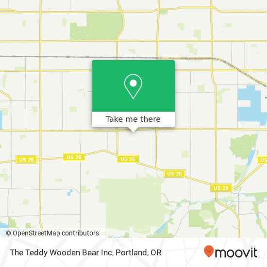 The Teddy Wooden Bear Inc map