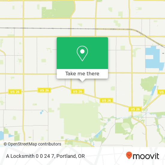 A Locksmith 0 0 24 7 map