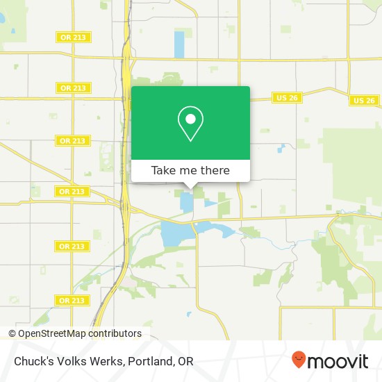 Chuck's Volks Werks map