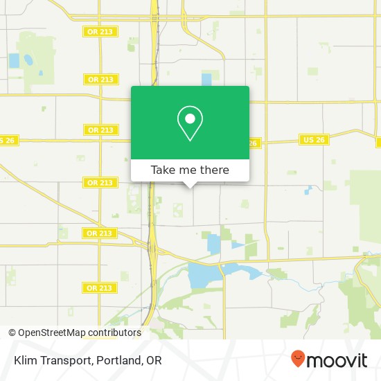 Klim Transport map