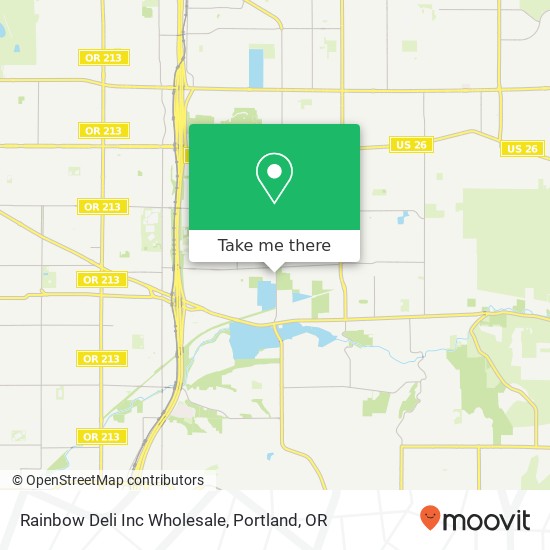 Rainbow Deli Inc Wholesale map