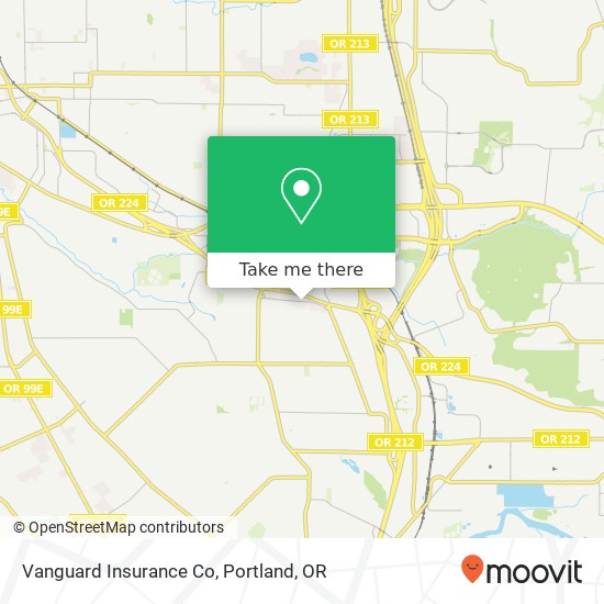 Vanguard Insurance Co map