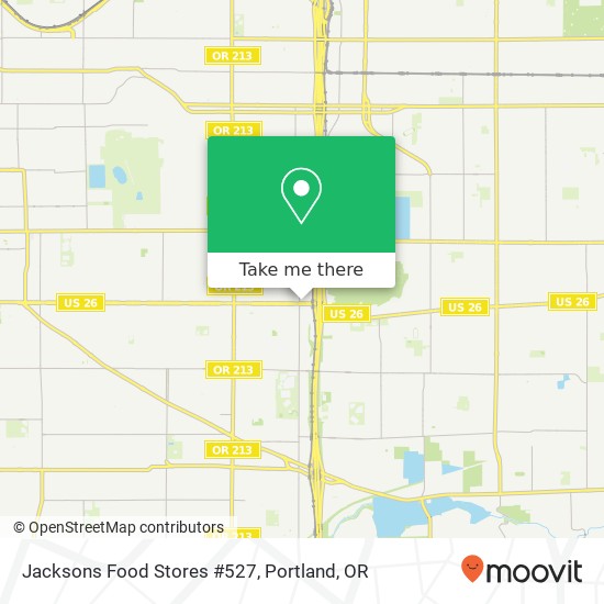 Jacksons Food Stores #527 map