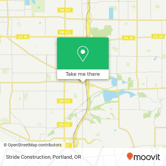 Stride Construction map