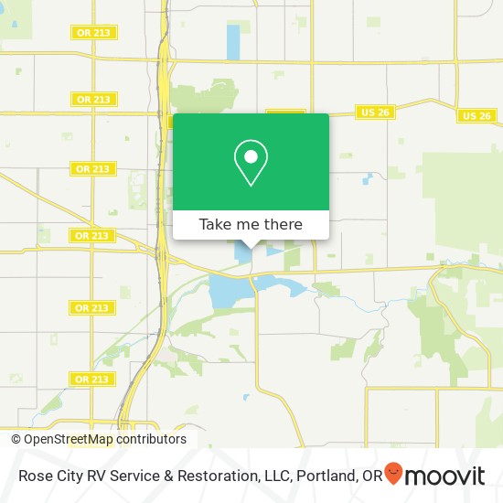 Mapa de Rose City RV Service & Restoration, LLC