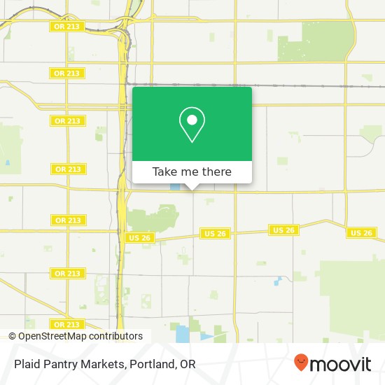 Plaid Pantry Markets map