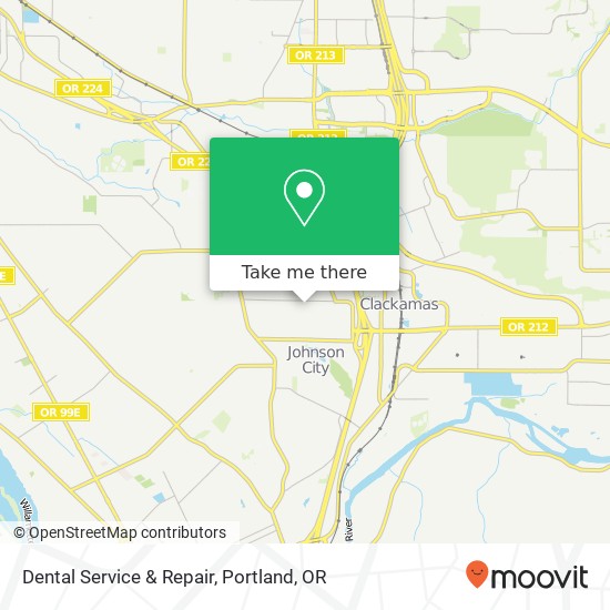 Dental Service & Repair map