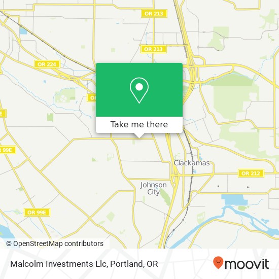 Malcolm Investments Llc map