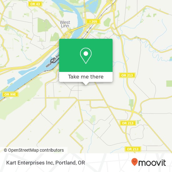Kart Enterprises Inc map