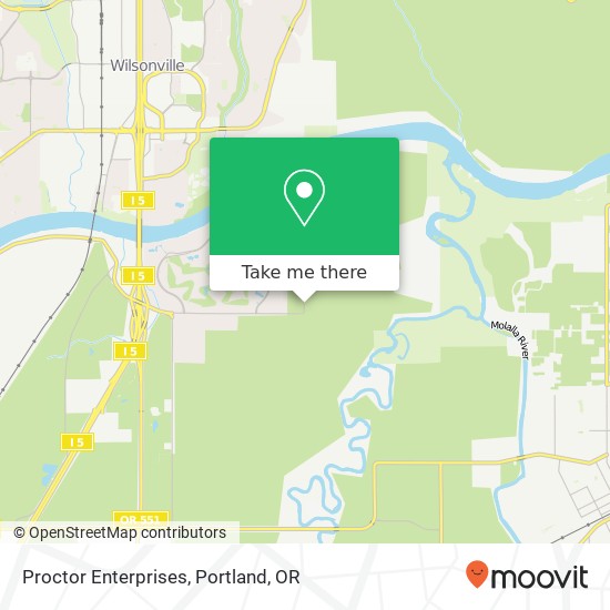 Mapa de Proctor Enterprises