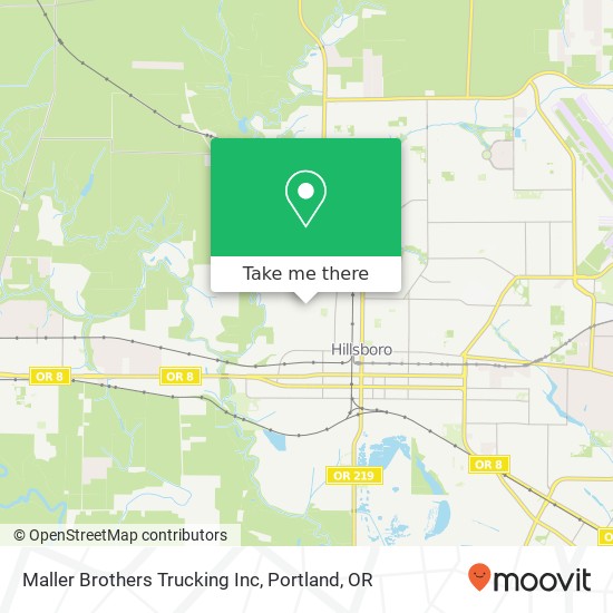 Mapa de Maller Brothers Trucking Inc
