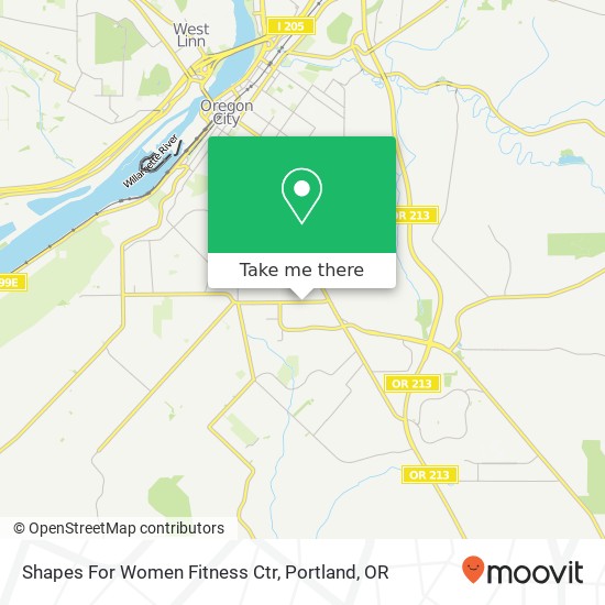 Mapa de Shapes For Women Fitness Ctr