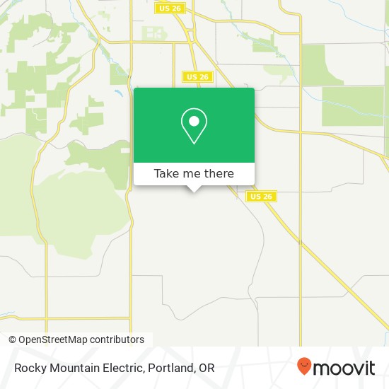 Mapa de Rocky Mountain Electric