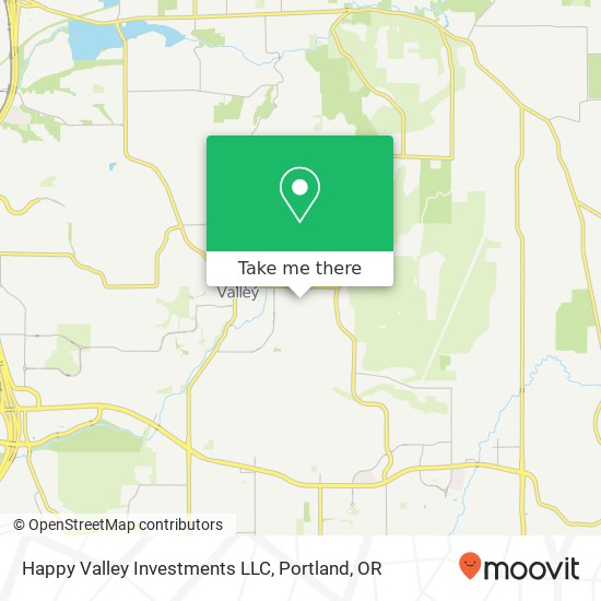 Mapa de Happy Valley Investments LLC